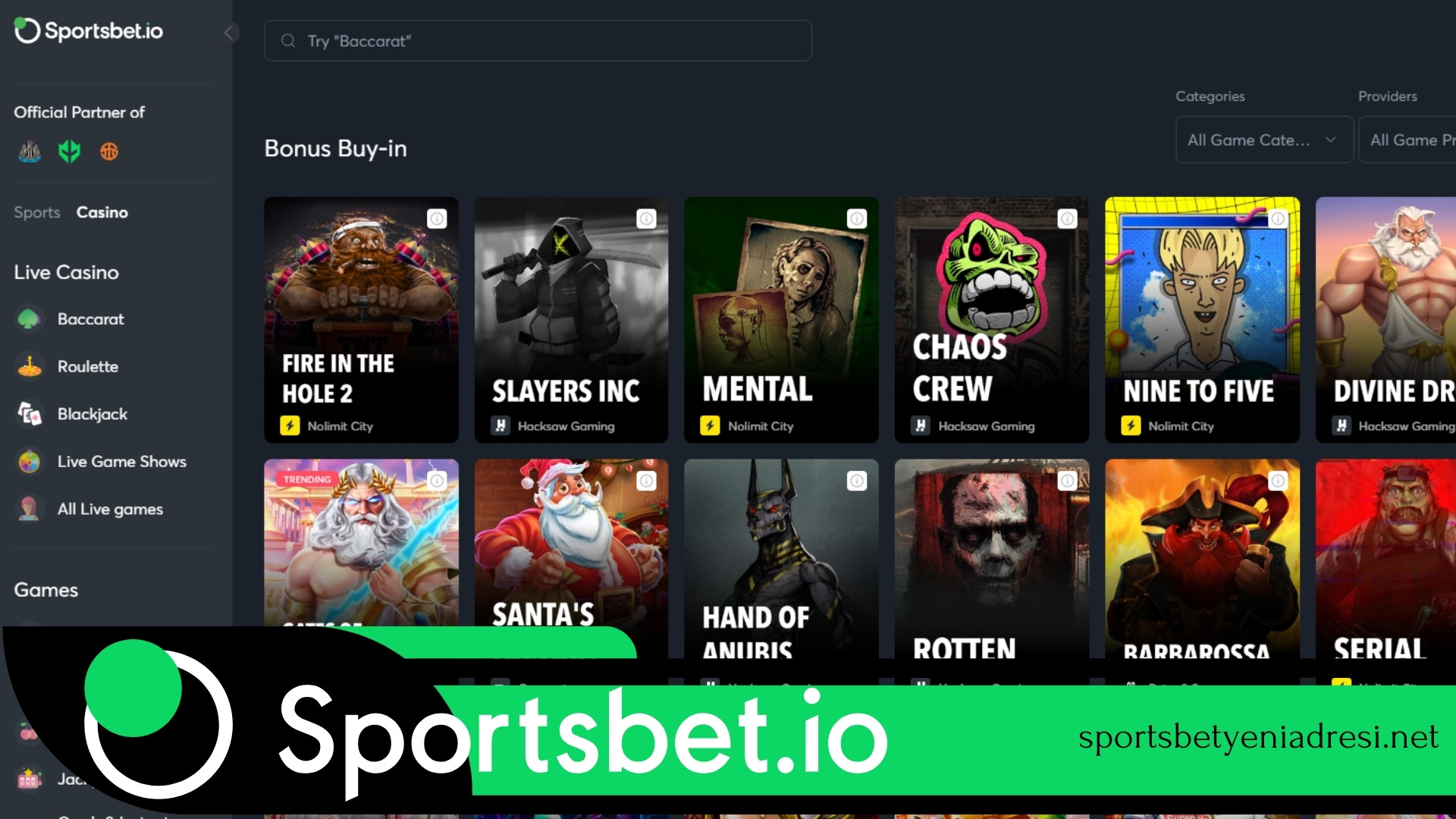 Sportsbet.io Telegram Giriş